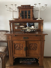 Cargar imagen en el visor de la galería, Comedor de Encino Americano 10 Sillas y 2 Trinchadores (CF2002251)