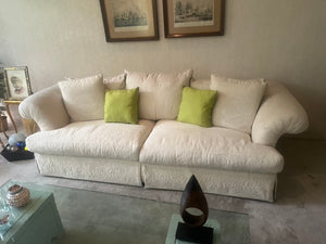 Sala de Tela Blanca (4 Piezas)