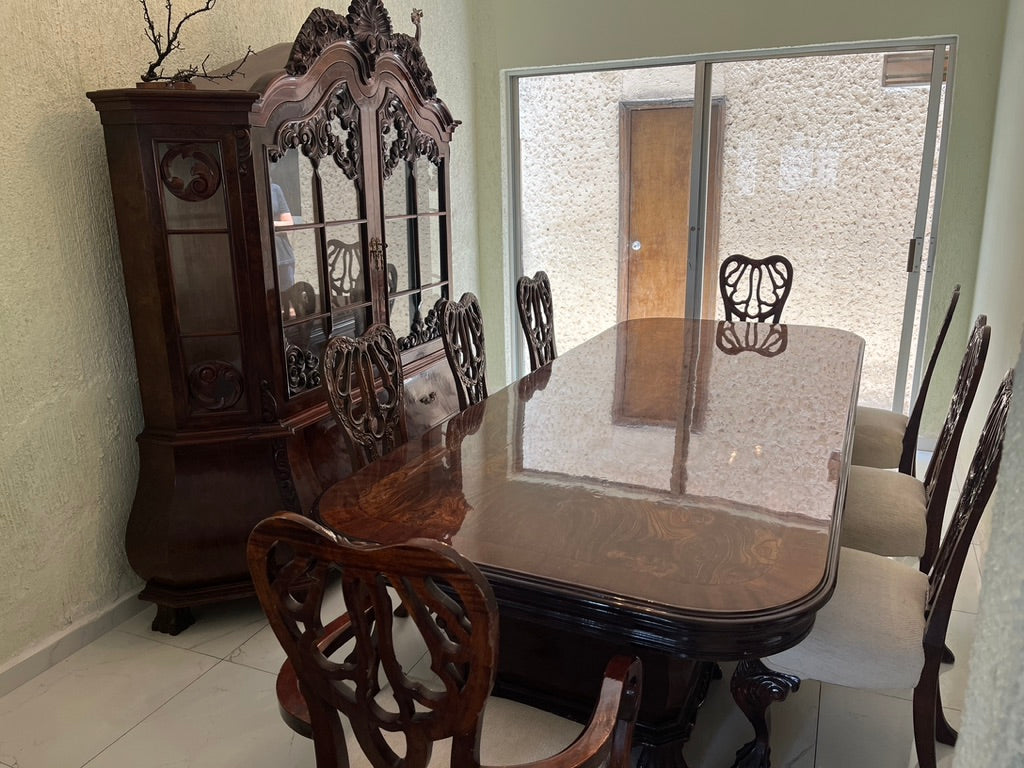 Comedor Tipo Chipendale para 8 personas