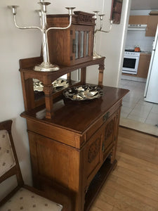 Comedor de Encino Americano 10 Sillas y 2 Trinchadores (CF2002251)