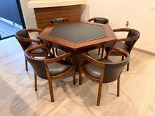 Cargar imagen en el visor de la galería, Mesa de Juegos Hexagonal con 6 Sillas
