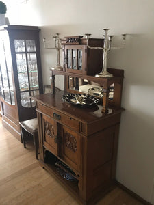 Comedor de Encino Americano 10 Sillas y 2 Trinchadores (CF2002251)