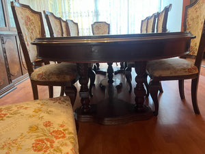 Comedor de Chapa de Raiz para 10 Personas con Vitrina (CF1802251)