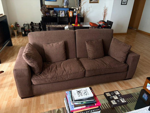 Sofa Café Oscuro Terrés