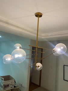 Lámpara de Techo de 6 Esferas