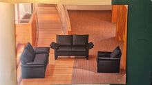 Cargar imagen en el visor de la galería, Sala de Piel de Diseño Fromholz (3 Piezas)
