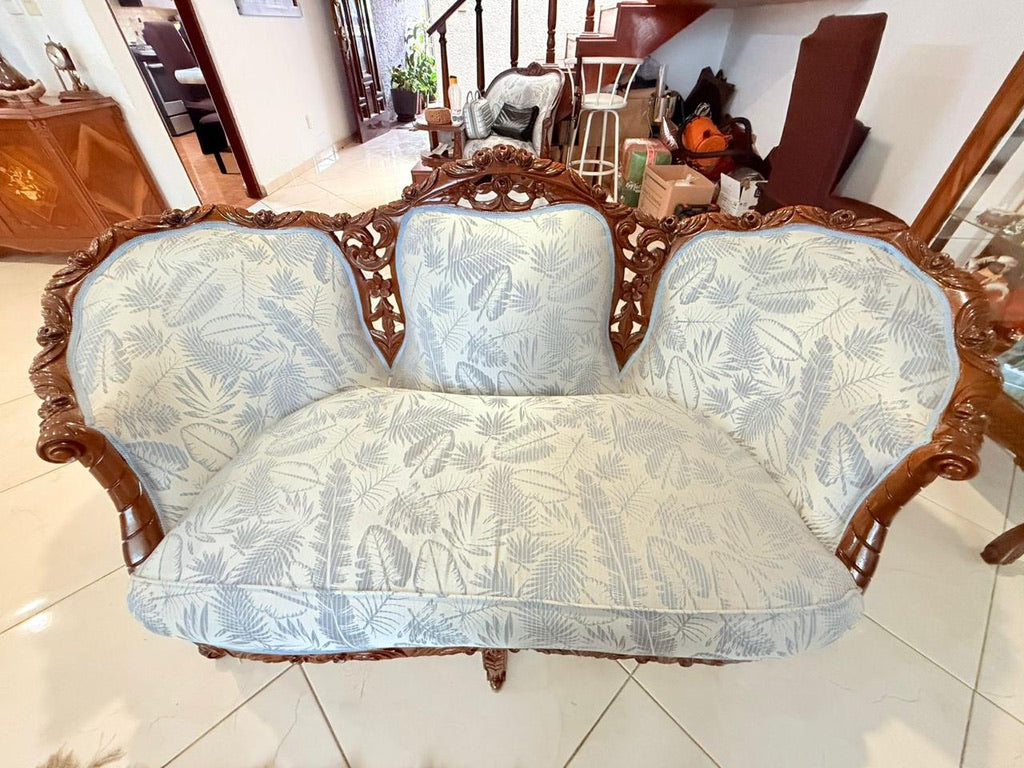 Sala Provenzal 3 Sillones y 3 Mesas