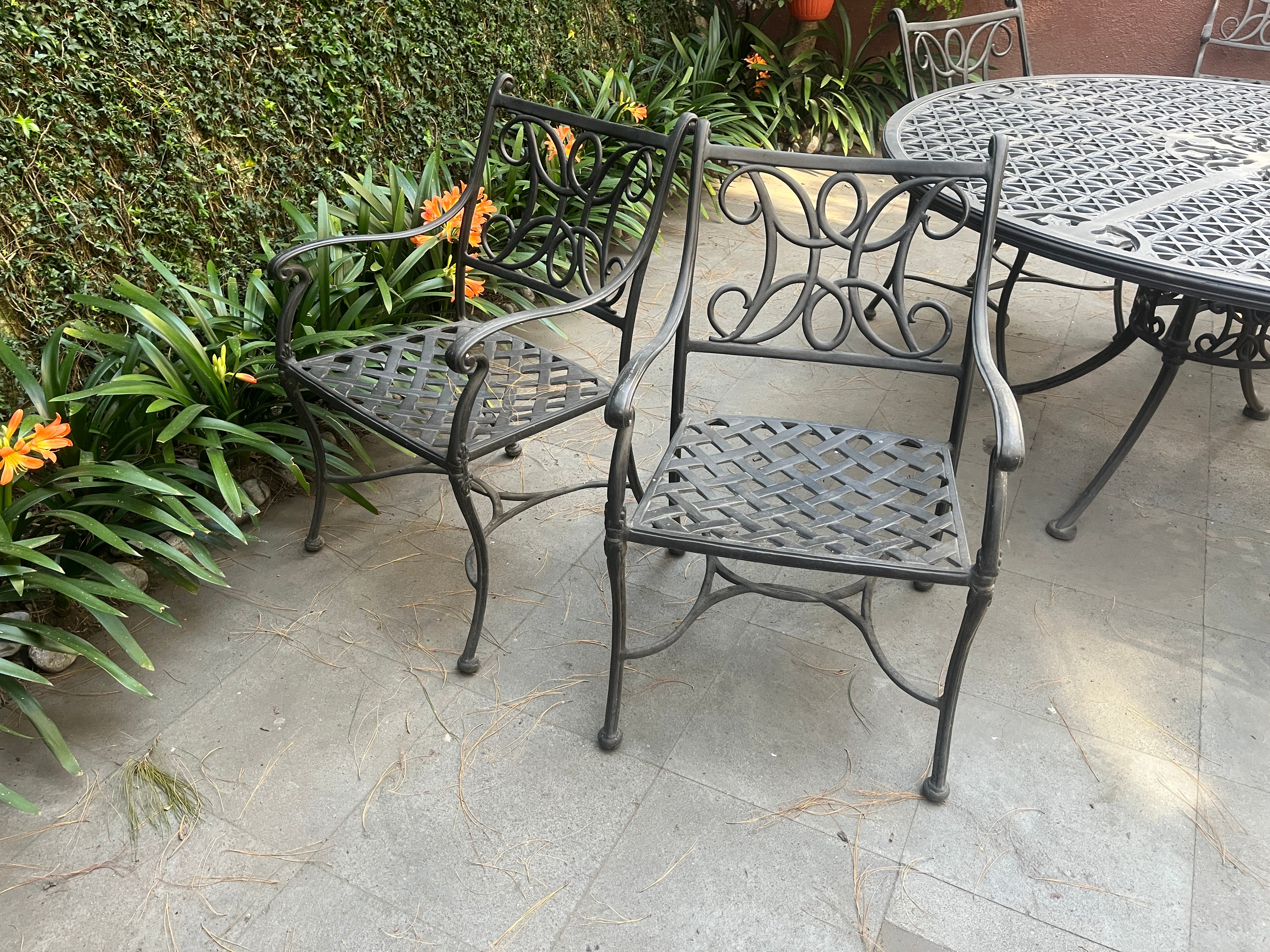 Comedor de Jardín con 6 Sillas y Banca Landgrave