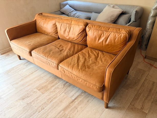 Sillón West Elm Café de Piel