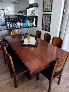 Comedor de 8 Sillas de Madera Colombiana