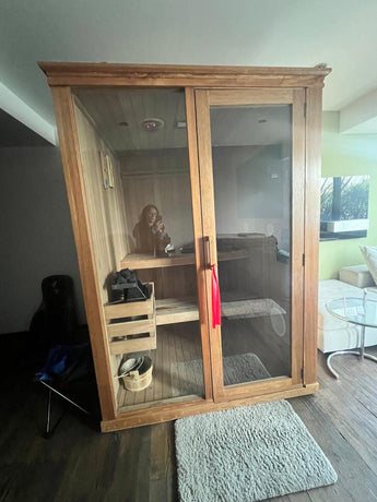 Cuarto de Sauna de Madera.