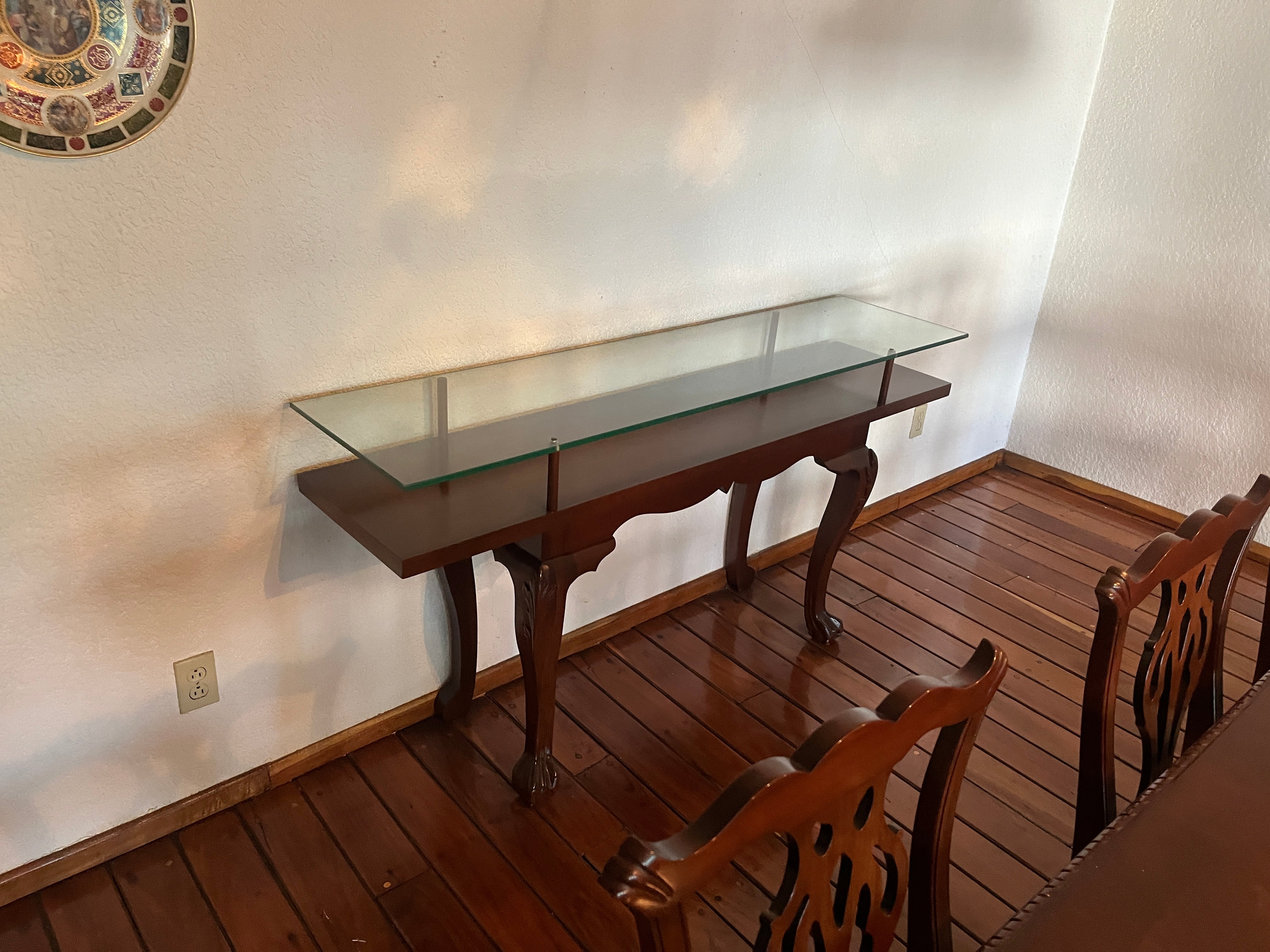 Comedor con 8 Sillas y Consola