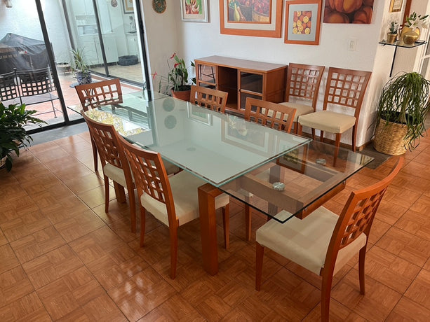 Comedor Diseño Italiano con 8 Sillas